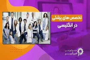 تخصص های پزشکی در انگلیسی