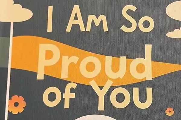 proud of your friend