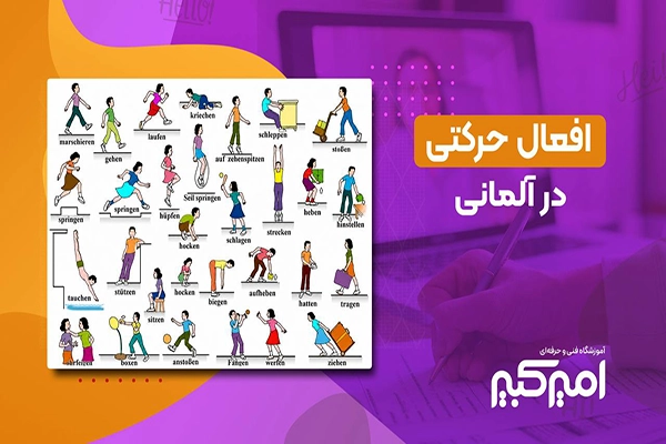 افعال حرکتی در آلمانی